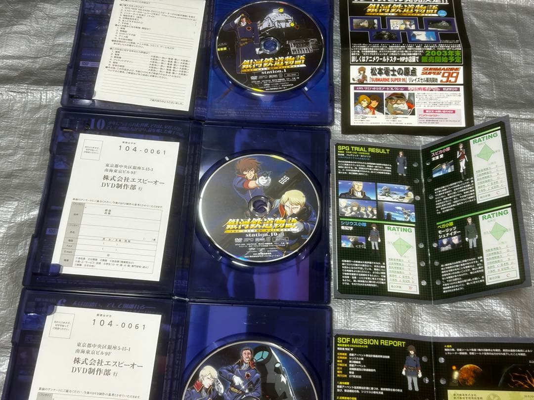 銀河鉄道物語 DVD 全13巻