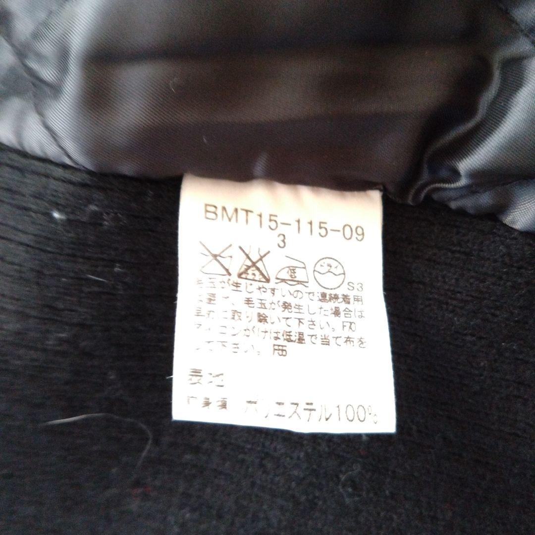 バーバリーブラックレーベル✨ブルゾン　中綿　キルティング　異素材　切替 黒 3