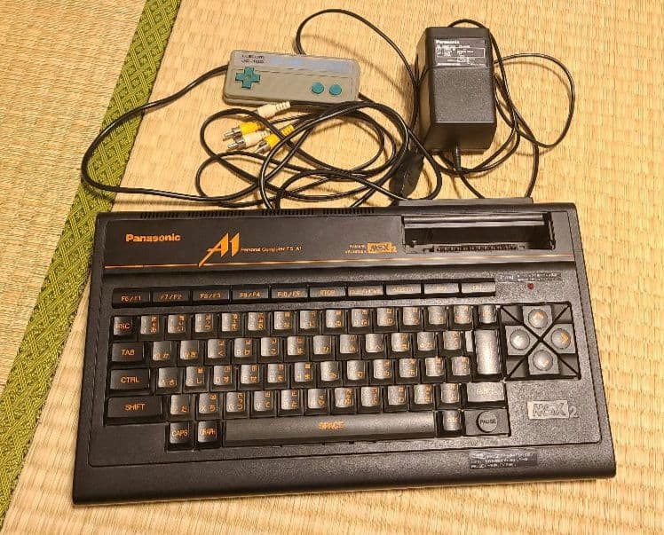 【動作確認済】MSX2 Panasonic FS-A1＋ソフト７本セット