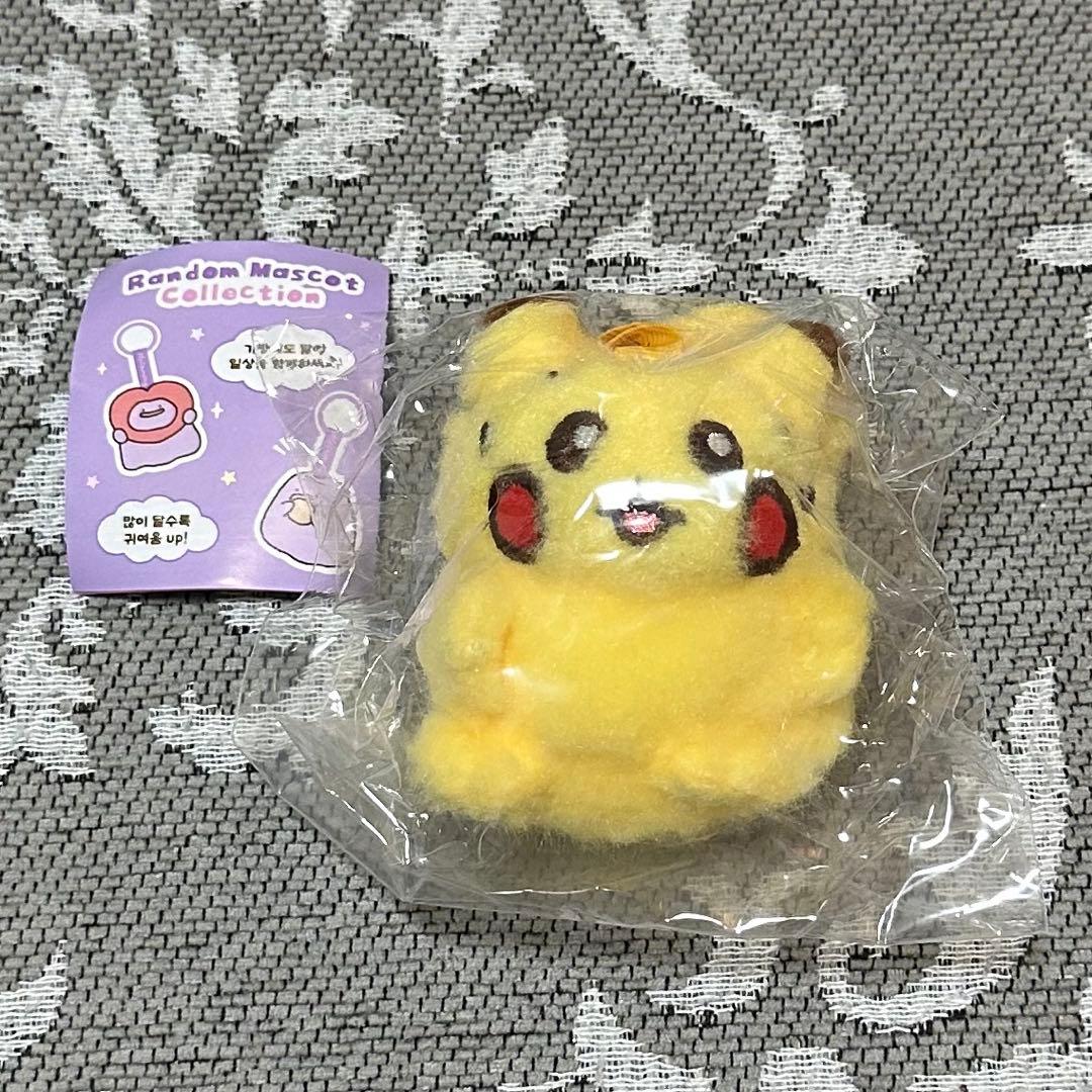 韓国限定 ポケモン ピカチュウ ぬいぐるみ マスコット キーリング メタモン