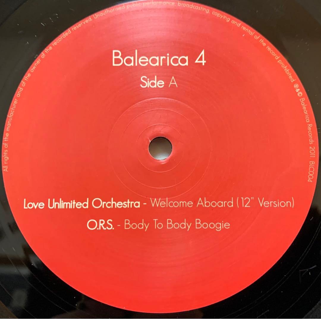 Various – Balearica 4 レア・バレアリック・コンピ