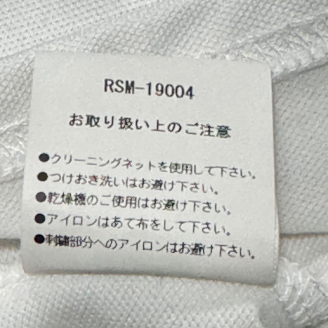 rough and swell ラフアンドスウェル ゴルフポロシャツ白青速乾