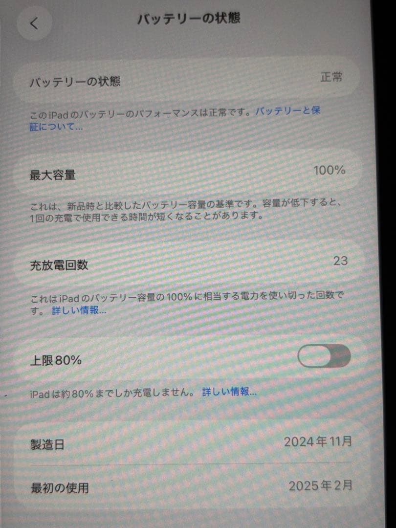 Apple iPad mini (A17 Pro)セルラーモデル