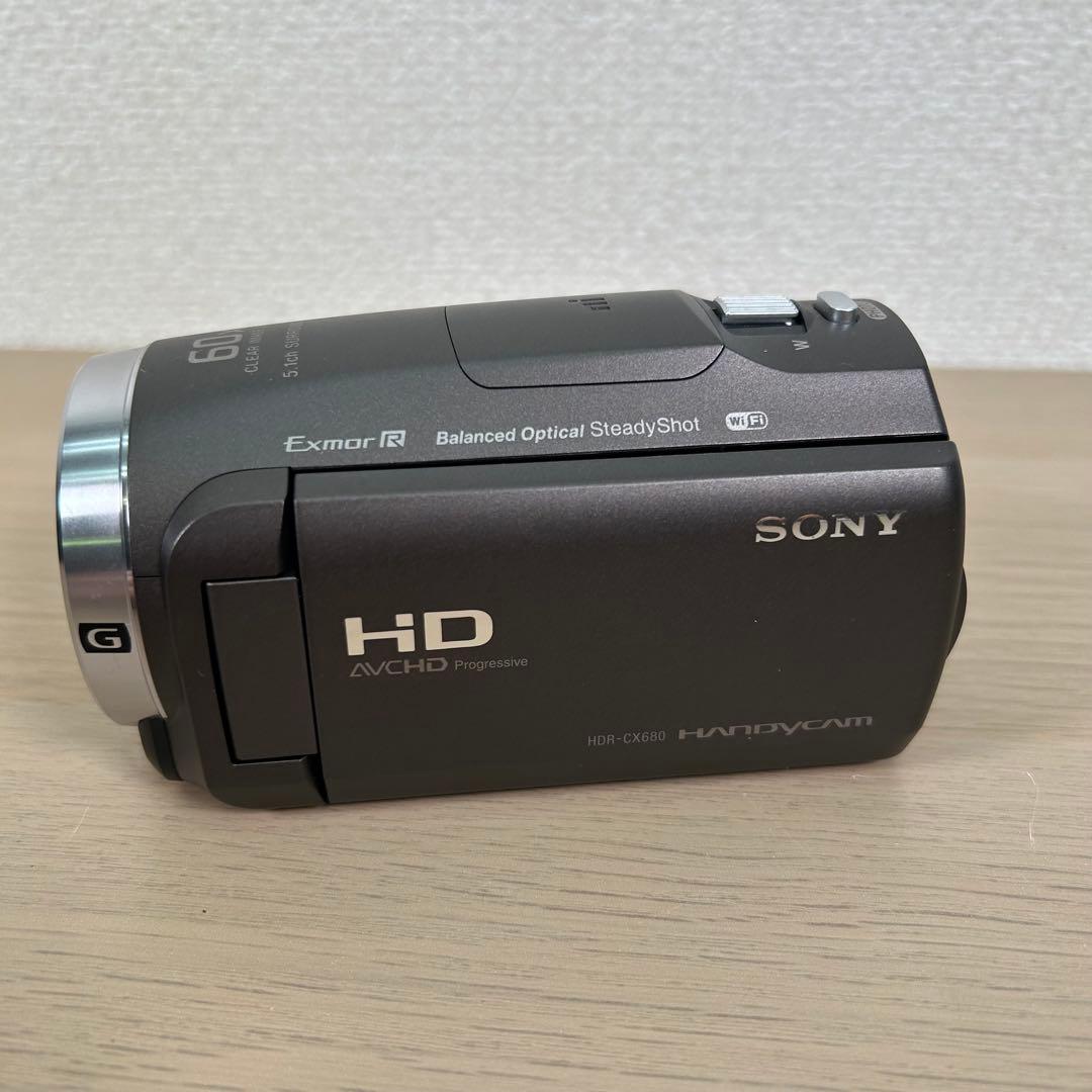 【美品】SONY HDR-CX680 ビデオカメラ B351