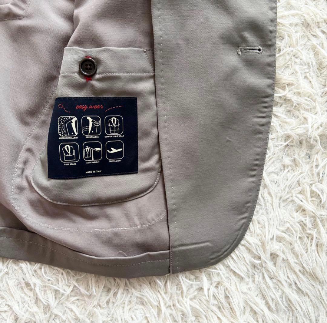 LARDINI easy wear 新ロゴ ウールジャケット46 新ロゴ