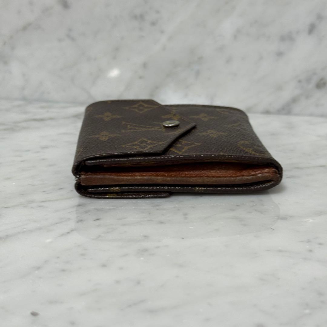 LOUIS VUITTON ルイヴィトン 三つ折り財布 モノグラム ブラウン