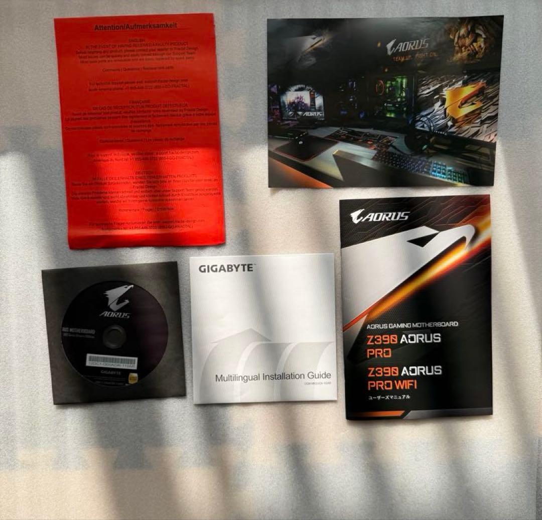 Gigabyte Z390 AORUS PRO ATX マザーボード