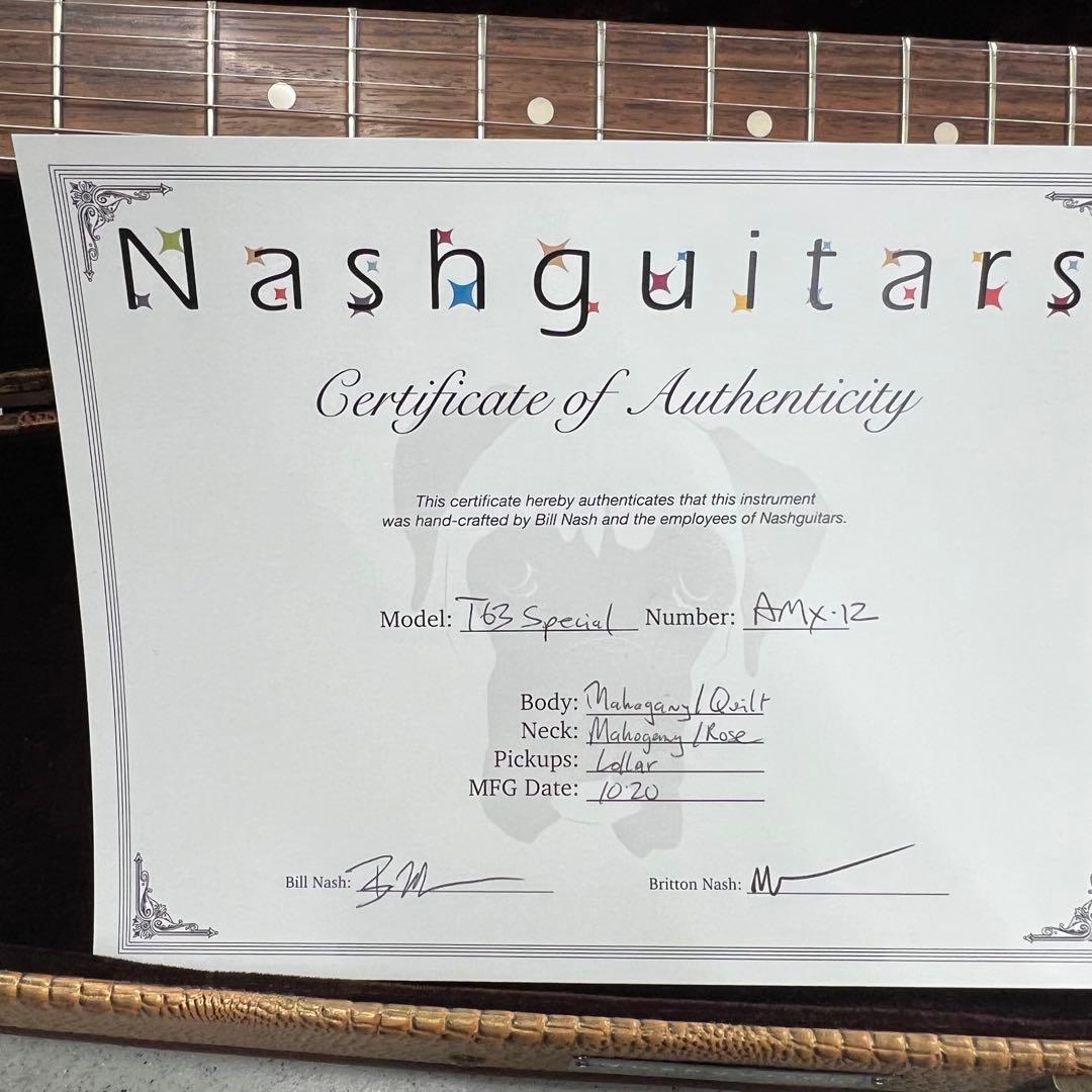 ギター Nash Guitars T63 Special