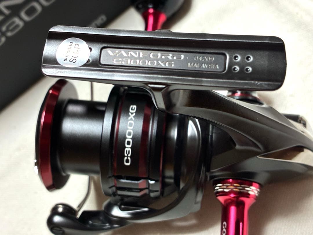 【美品】シマノ リール20ヴァンフォード C3000XG【カスタム・プチ改造】