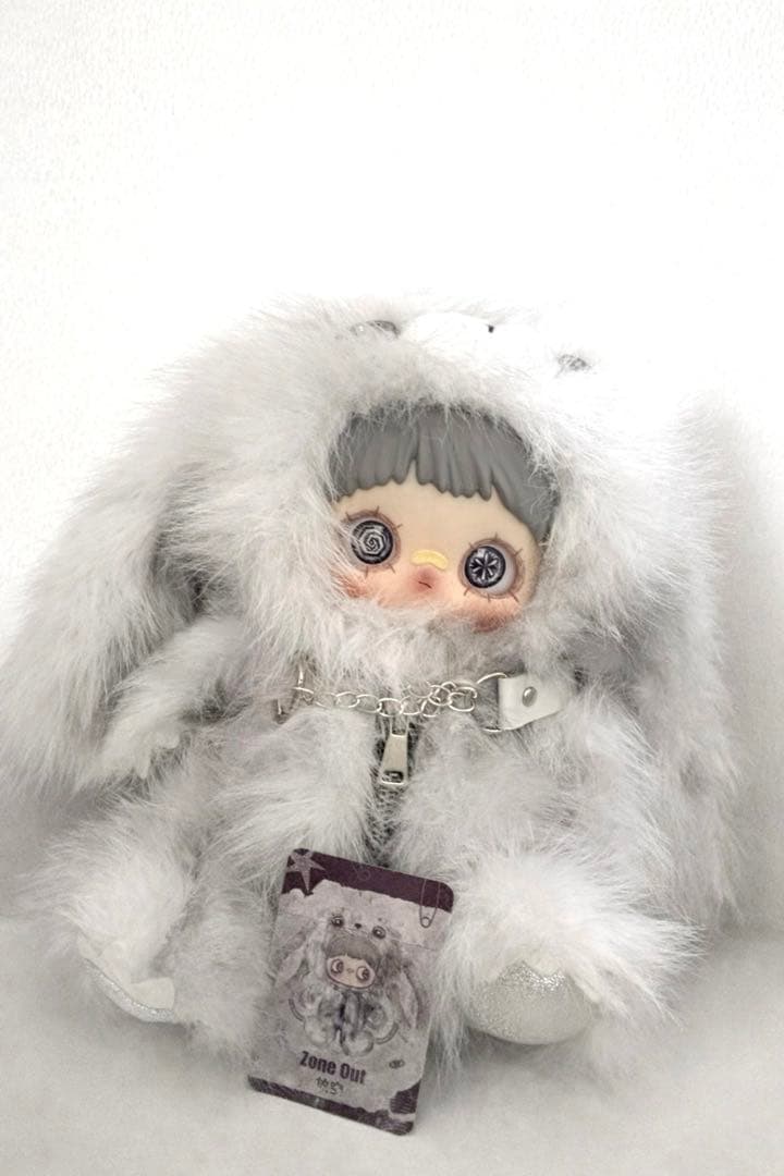 MayMei 霉霉 反逆ぬいぐるみシリーズ 400％ 白 バッグ メイメイ