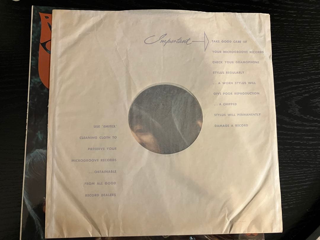 【美品】The Beatles RUBBER SOUL レコード　MONO