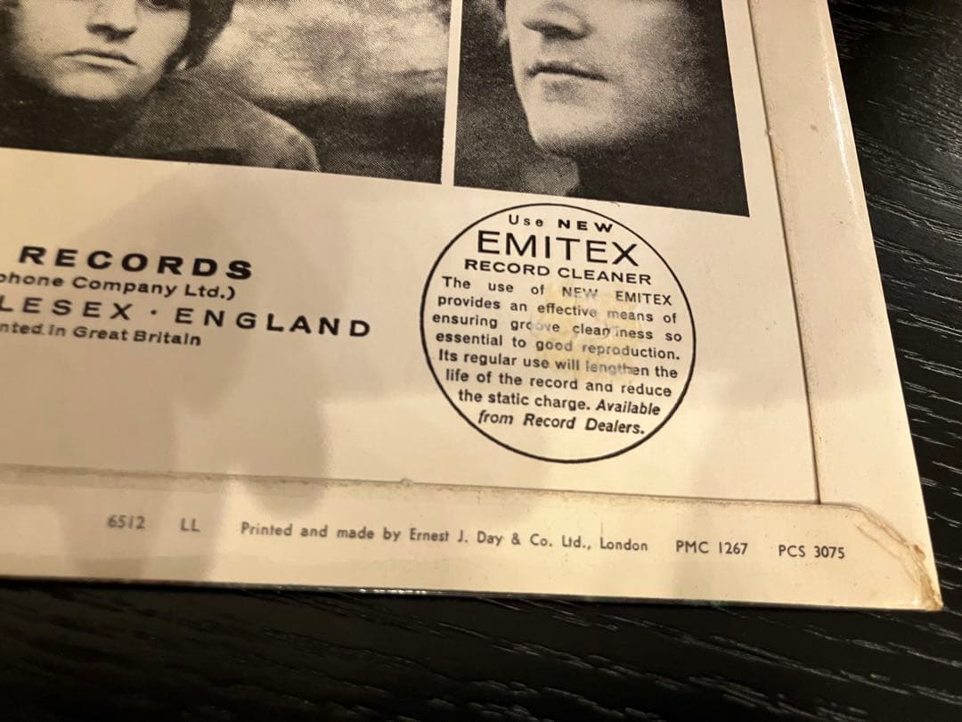 【美品】The Beatles RUBBER SOUL レコード　MONO