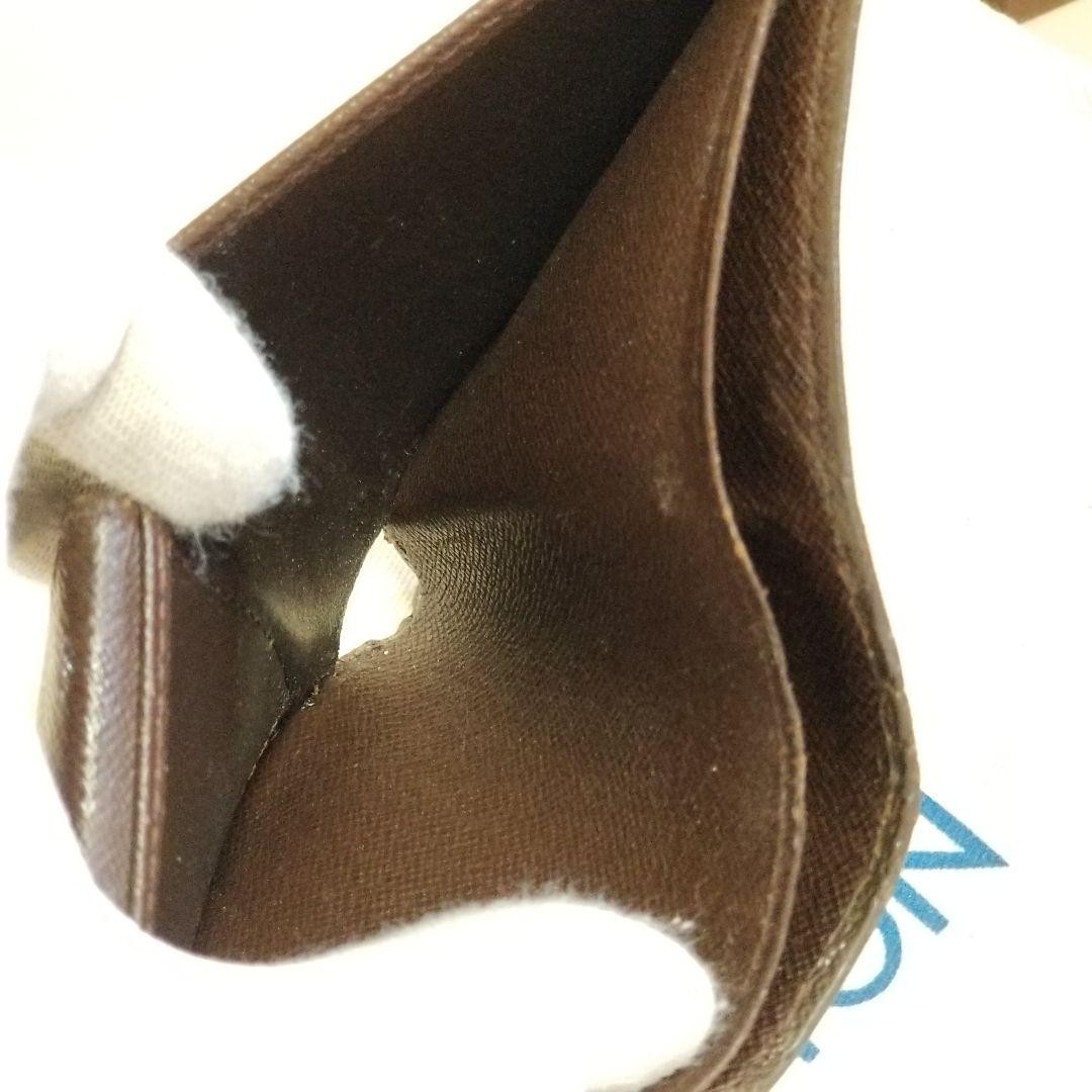 LOUIS VUITTON ポルトビエカルトクレディモネ エベヌ 二つ折り財布