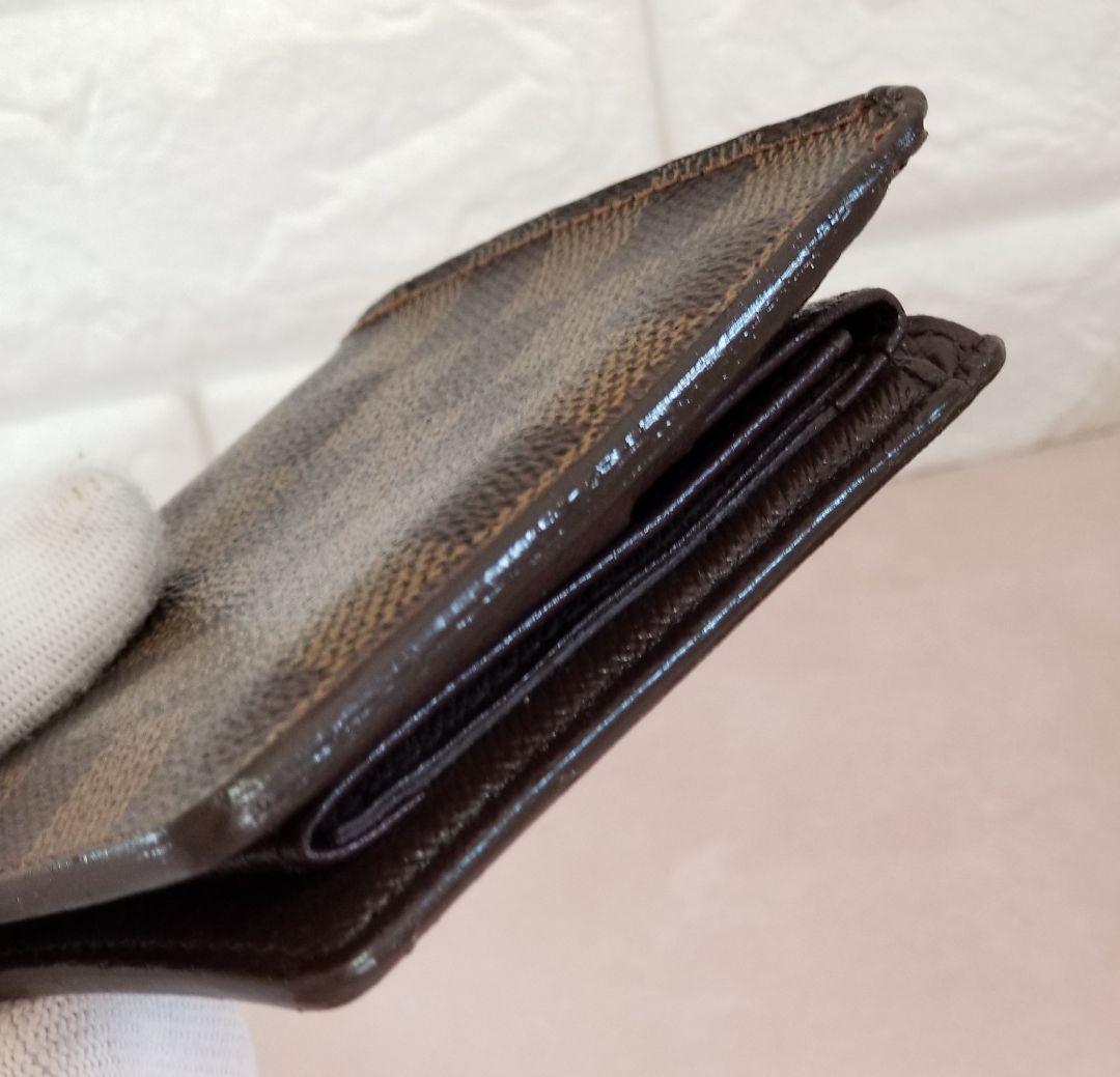 LOUIS VUITTON ポルトビエカルトクレディモネ エベヌ 二つ折り財布