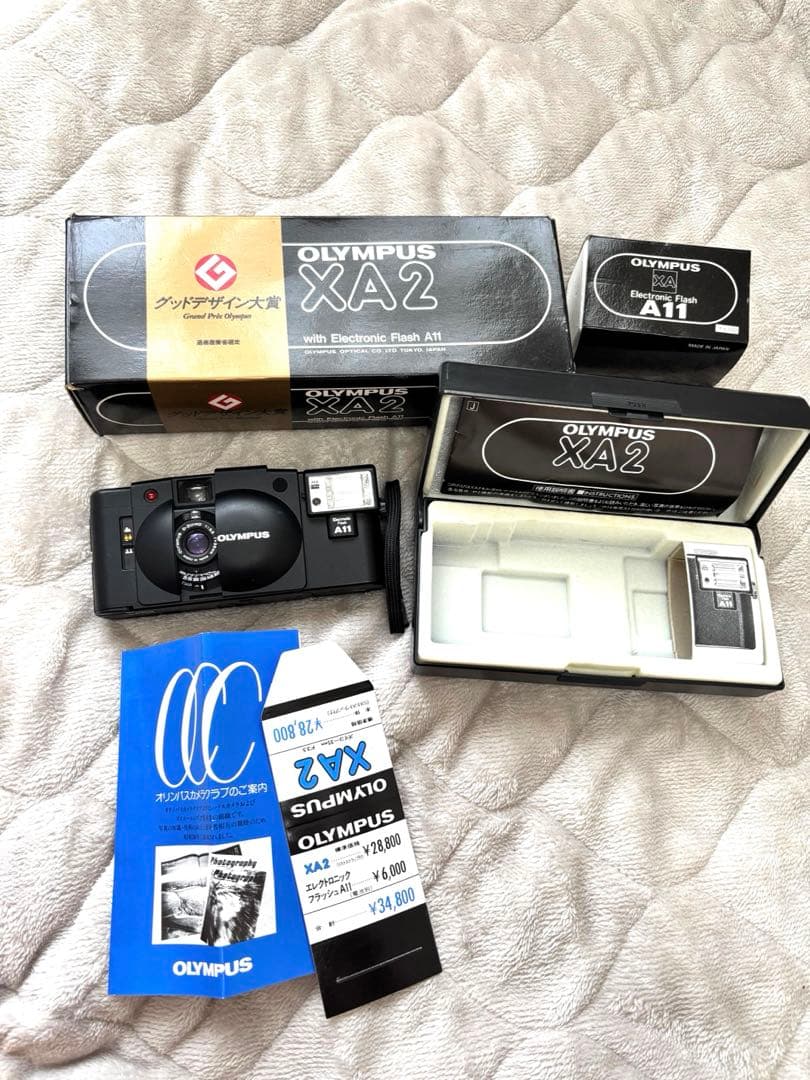 オリンパス　OLYMPUS XA2 A11付きフィルムカメラ