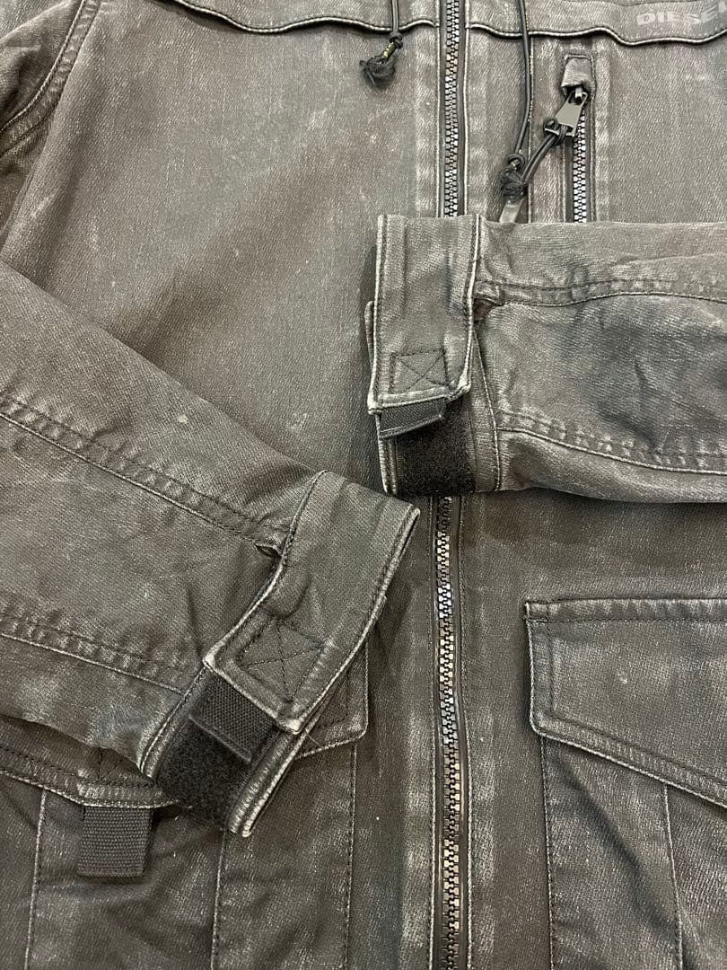 DIESEL ディーゼル　ジョグジーンズ　ブラック デニムジャケット　XS