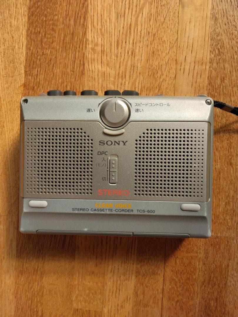 動作良好 （メンテナンス済み）ソニー TCS-600 カセットレコーダ