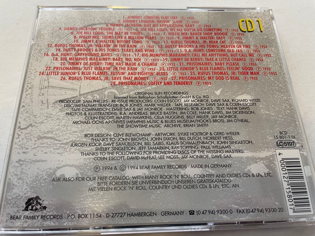 THE COMPLETE SUN SINGLES VOL.1 4CDボックス
