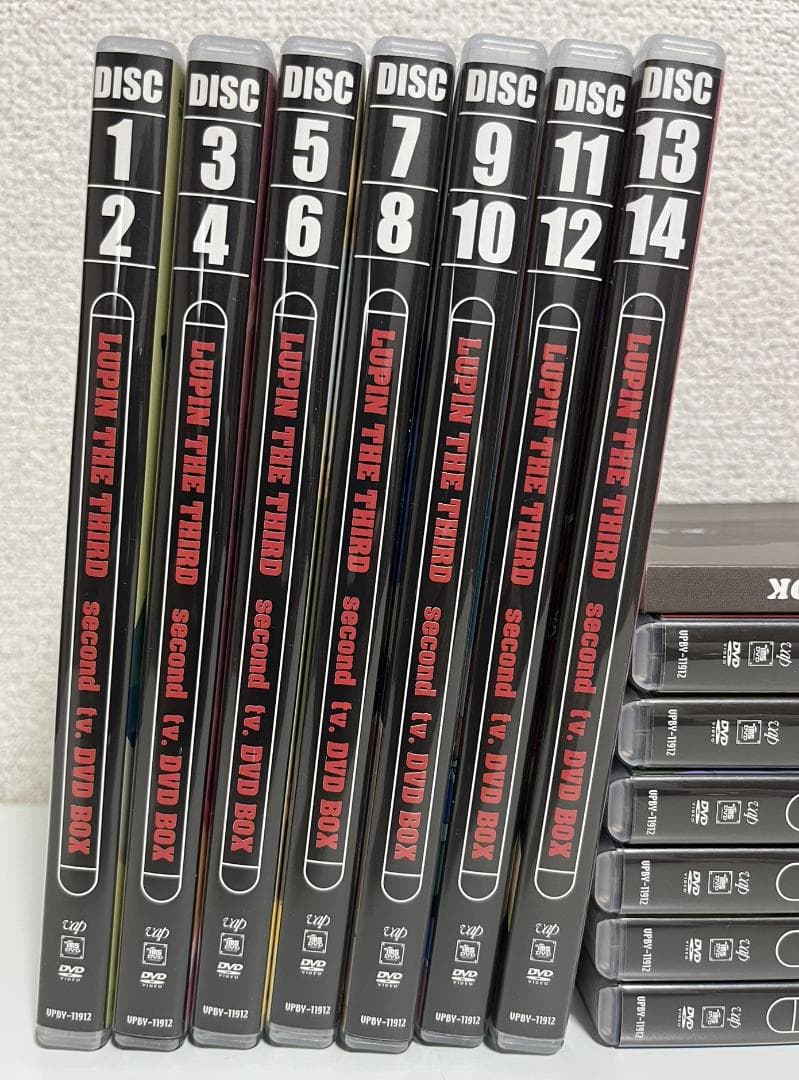 アニメ LUPIN THE THIRD second tv. DVD-BOX