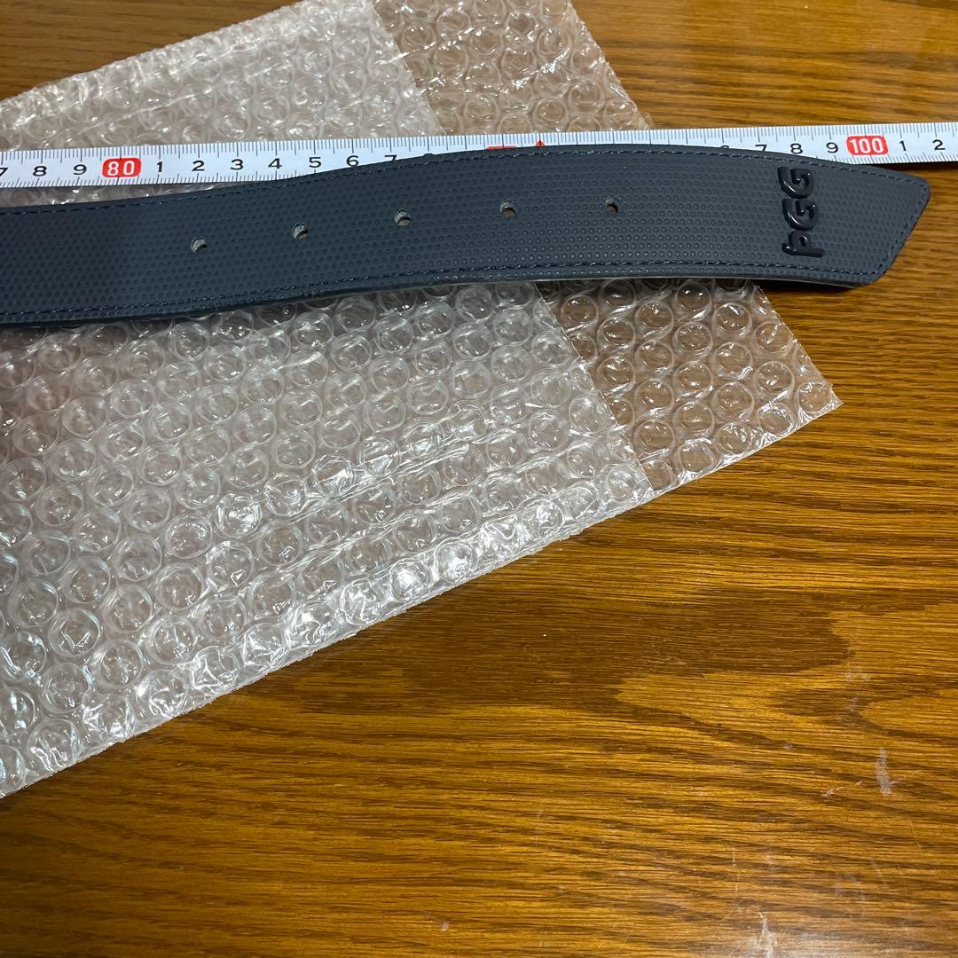 PGGゴルフメンズベルトカット済み未使用品パーリーゲイツ濃紺