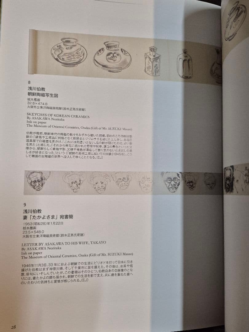 浅川伯教・巧 兄弟の心と眼－朝鮮時代の美ー　図録