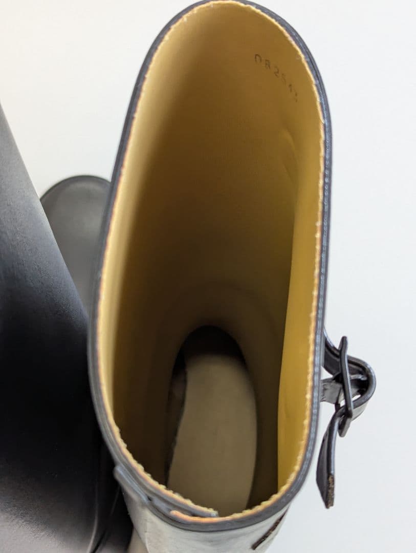 約24.5cm　AIGLE ロングブーツ レインブーツ