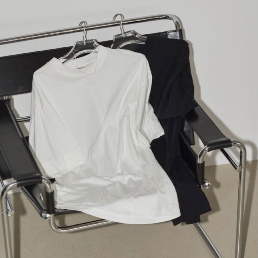 新品●Cotton Silk Useful Halfsleeve Tshirts