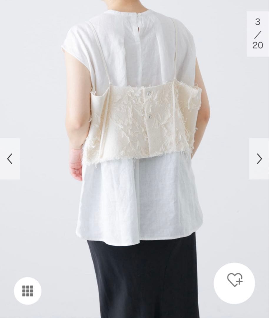 かぐれ　完売中　ジャガードキャミソール美品