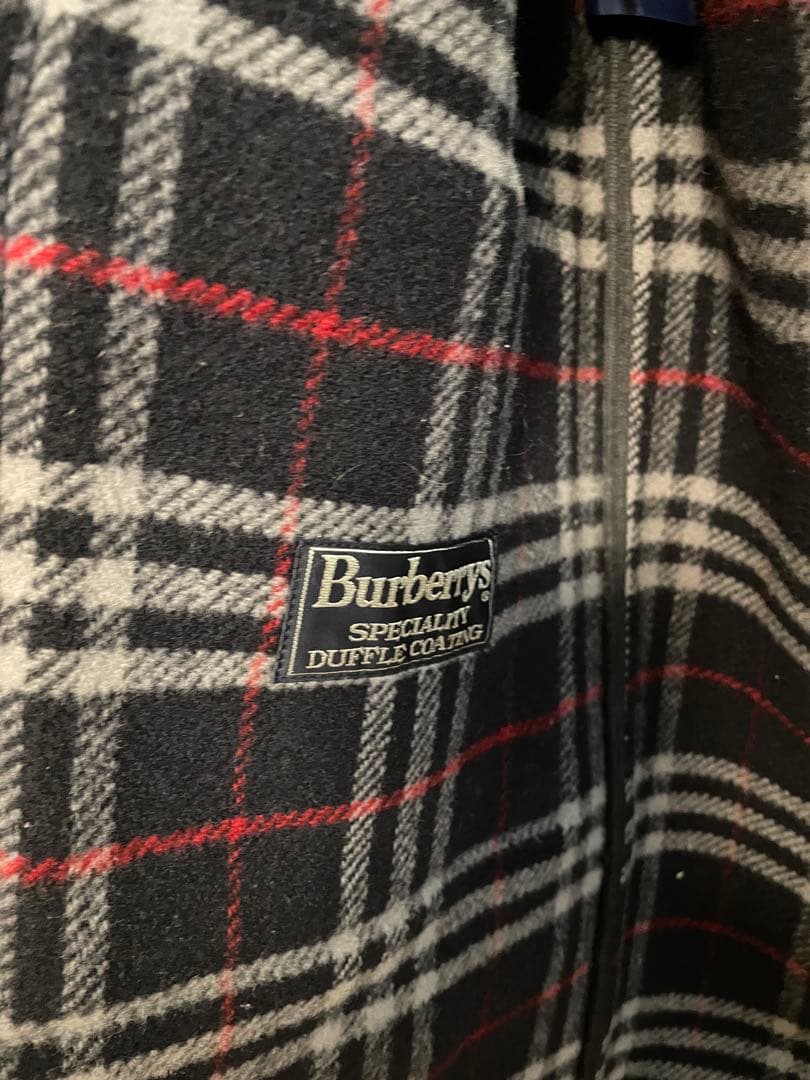 Burberrys メンズ　厚手　フード付き　ダッフルコート
