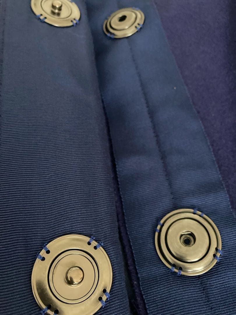 ランバンオンブルー　LANVIN en Bleu ショールカラーコート