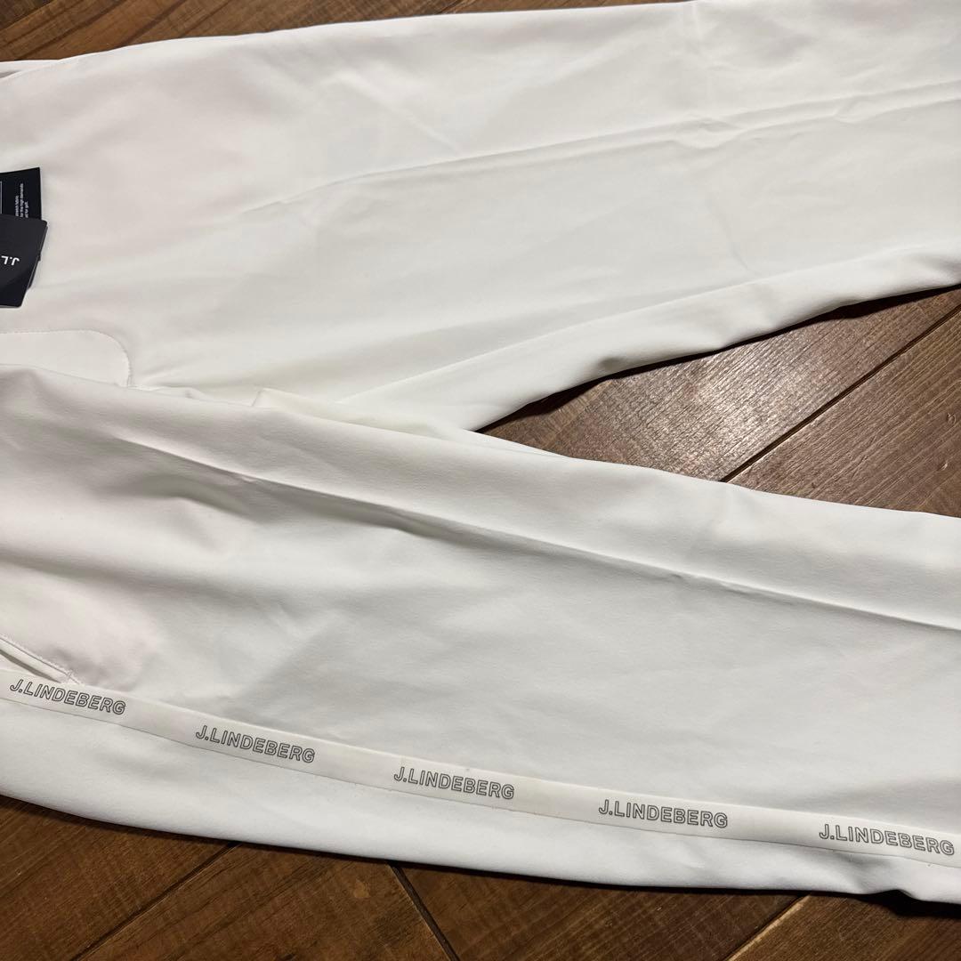 未使用 J.LINDEBERG ロングパンツ　 サイズ32 サイドロゴ