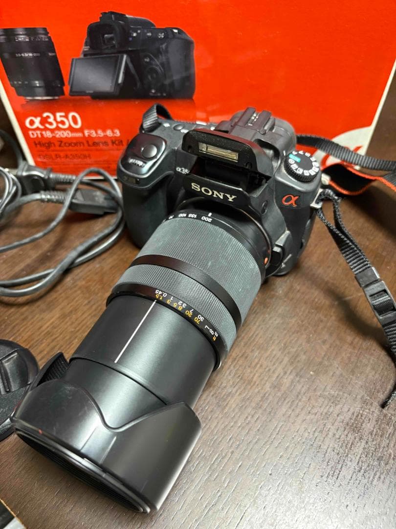 SONY α350 デジタル一眼レフ カメラ ソニー ジャンク品
