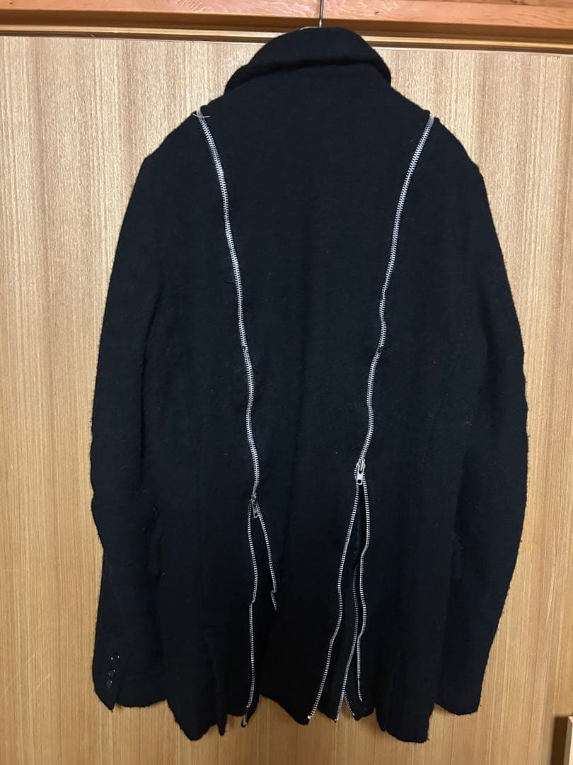 Black comme des garçons ウール縮絨　テーラードジャケット