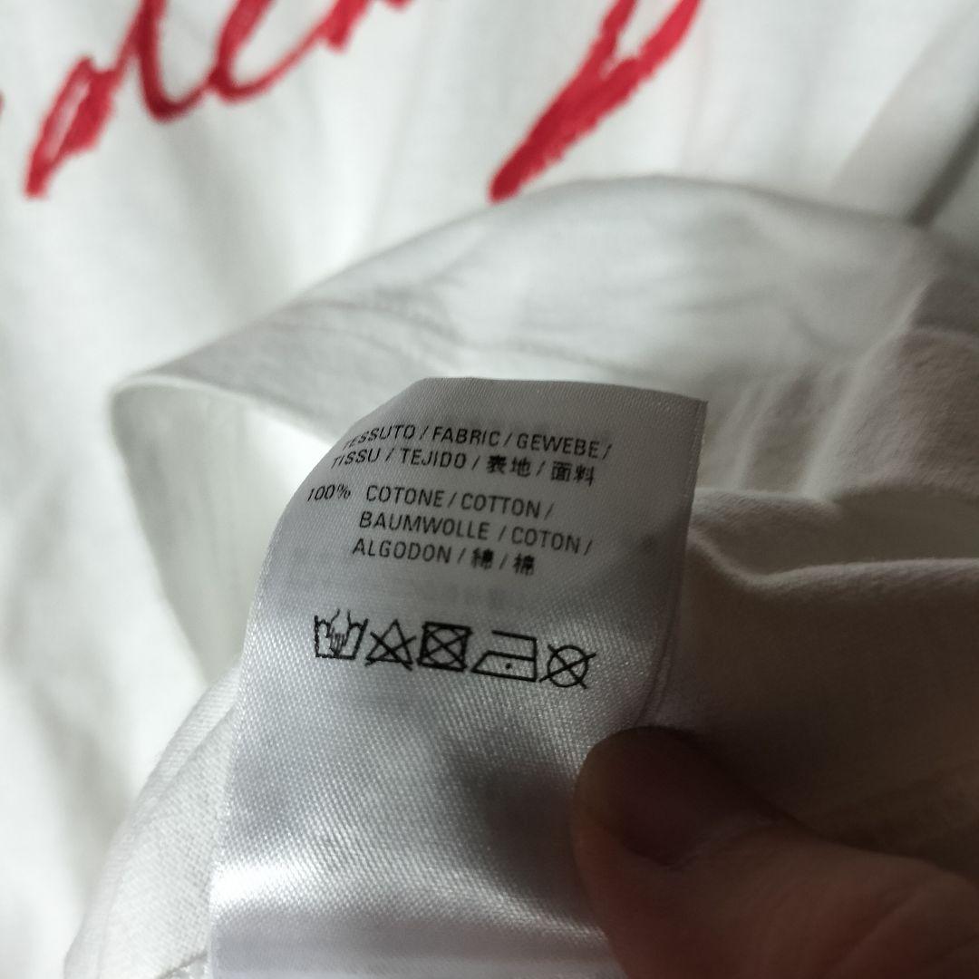 BALENCIAGA バレンシアガ リップ 半袖Tシャツ カットソー 白