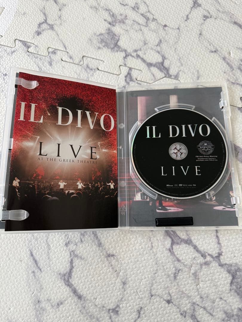 ミュージック IL DIVO LIVE AT THE GREEK THEATRE DVD