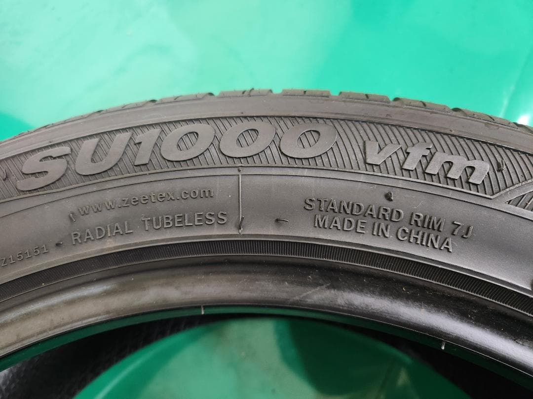 送料込☆2022年製ジーテックスZEETEX タイヤ 215/55R18 ☆4本