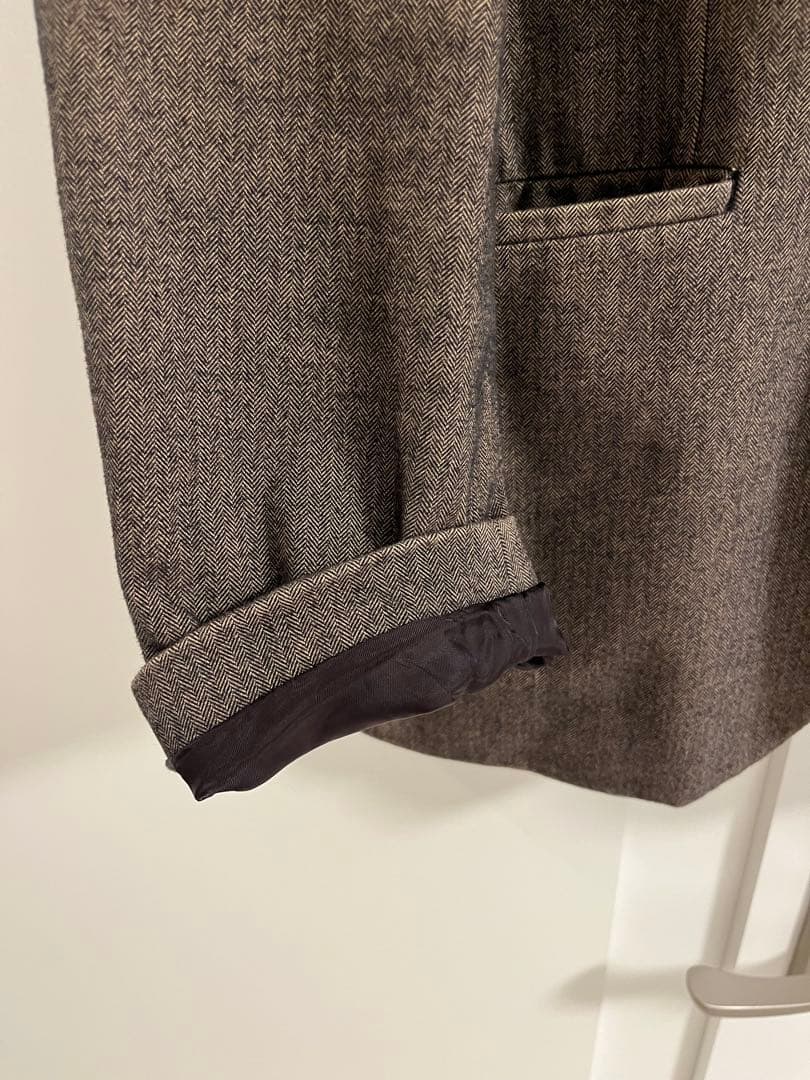 ポールスミス　セットアップ　ヘリンボーン グレー ジャケット