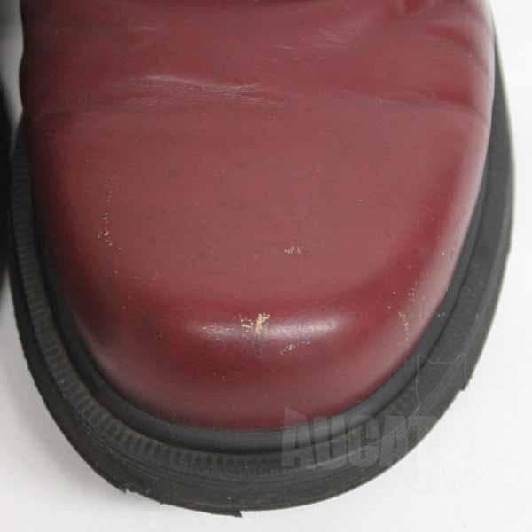Dr.Martens レザーシューズ 4ホール UK8 レッド 071K15