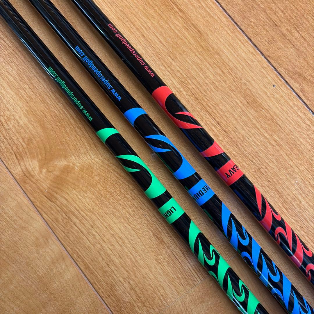 スーパースピード　ゴルフ　練習器具　3本セット