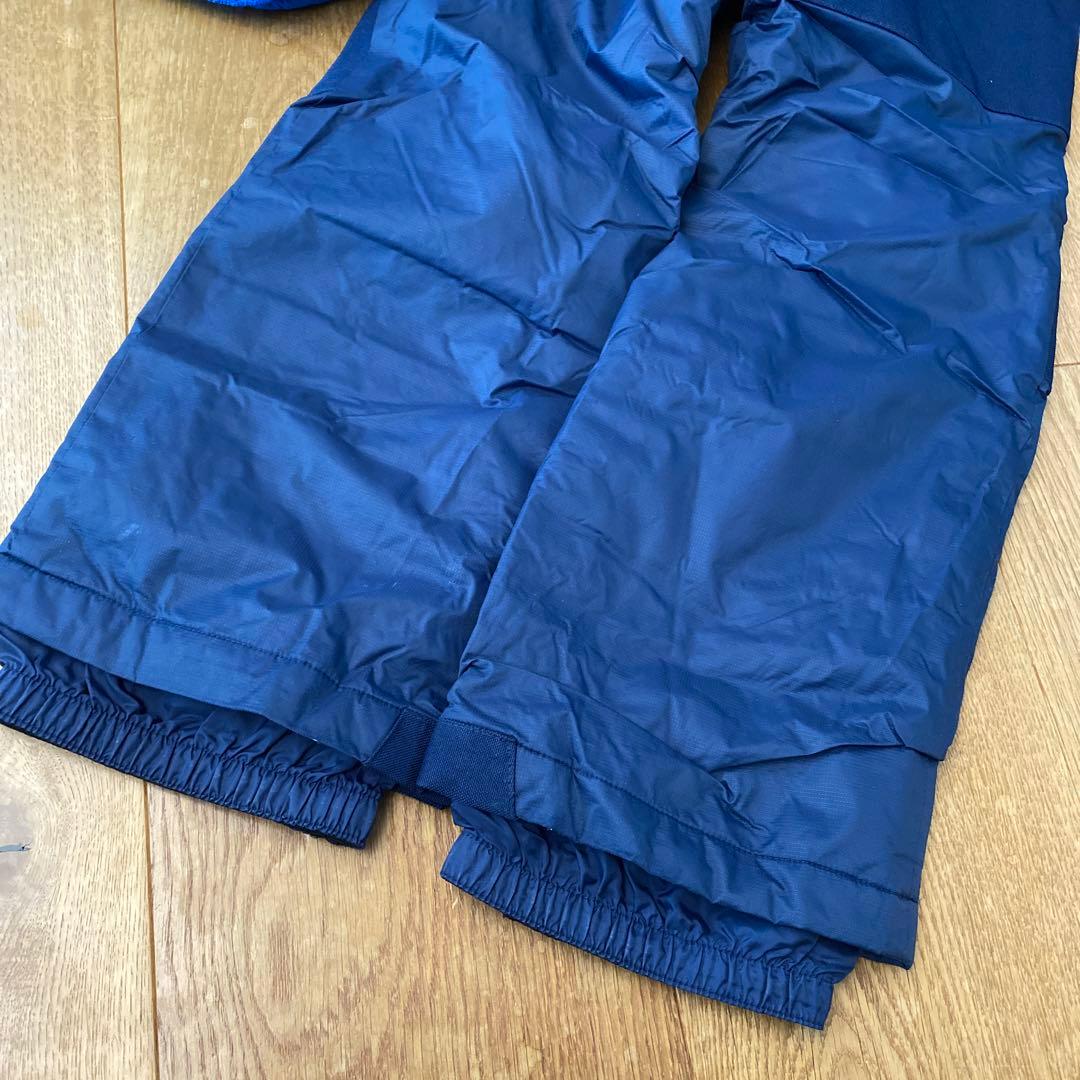 美品　Columbia 子供用スノーボードウェア XS スノーウェア　雪遊び上下