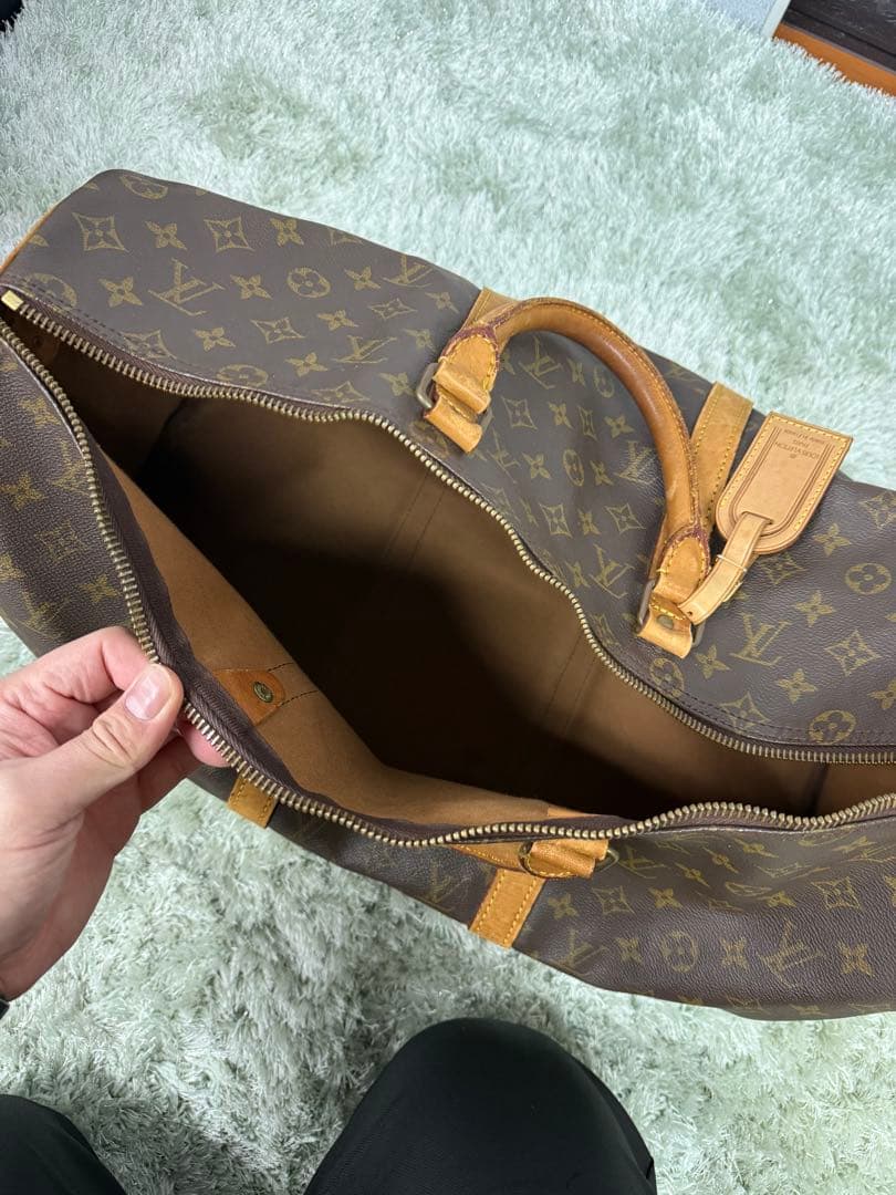 LOUIS VUITTON キーポル 55 モノグラム ボストンバッグ