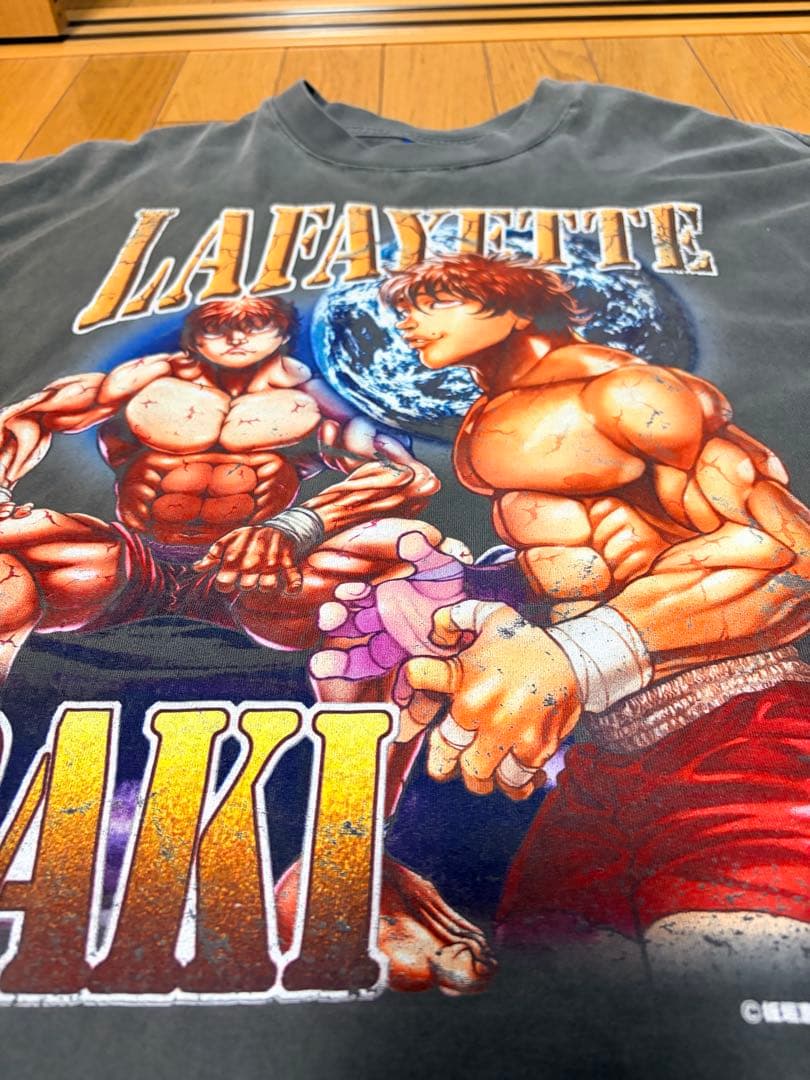 LFYT x 刃牙 HANMA BAKI TEE \"VINTAGE BLACK\"