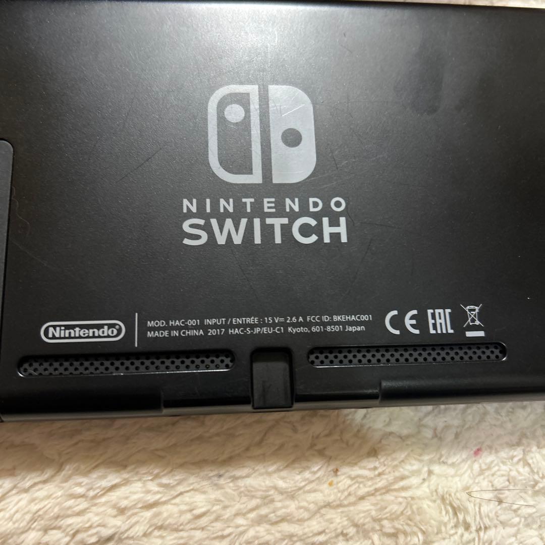 Nintendo Switch 本体 赤/青 ゲームソフト3本付き