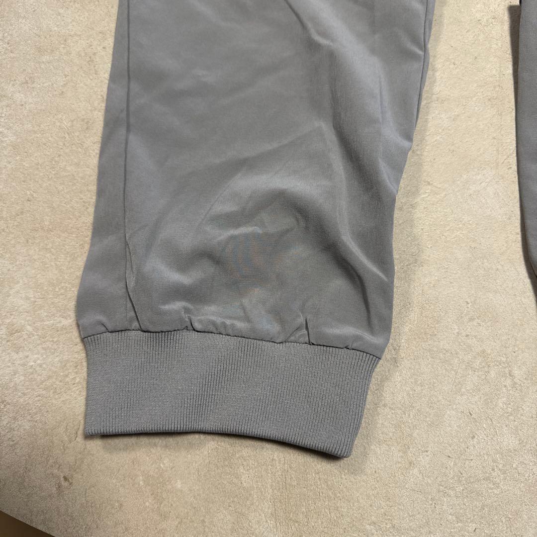 RLX グレー スリムフィット パンツ リブ付き