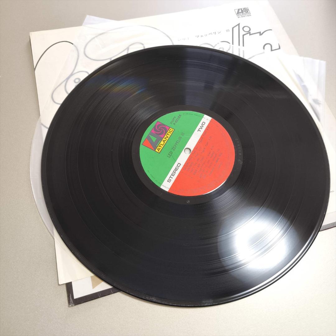 帯付 LP LED ZEPPELIN Ⅲ レッド・ツェッペリン P-6518A