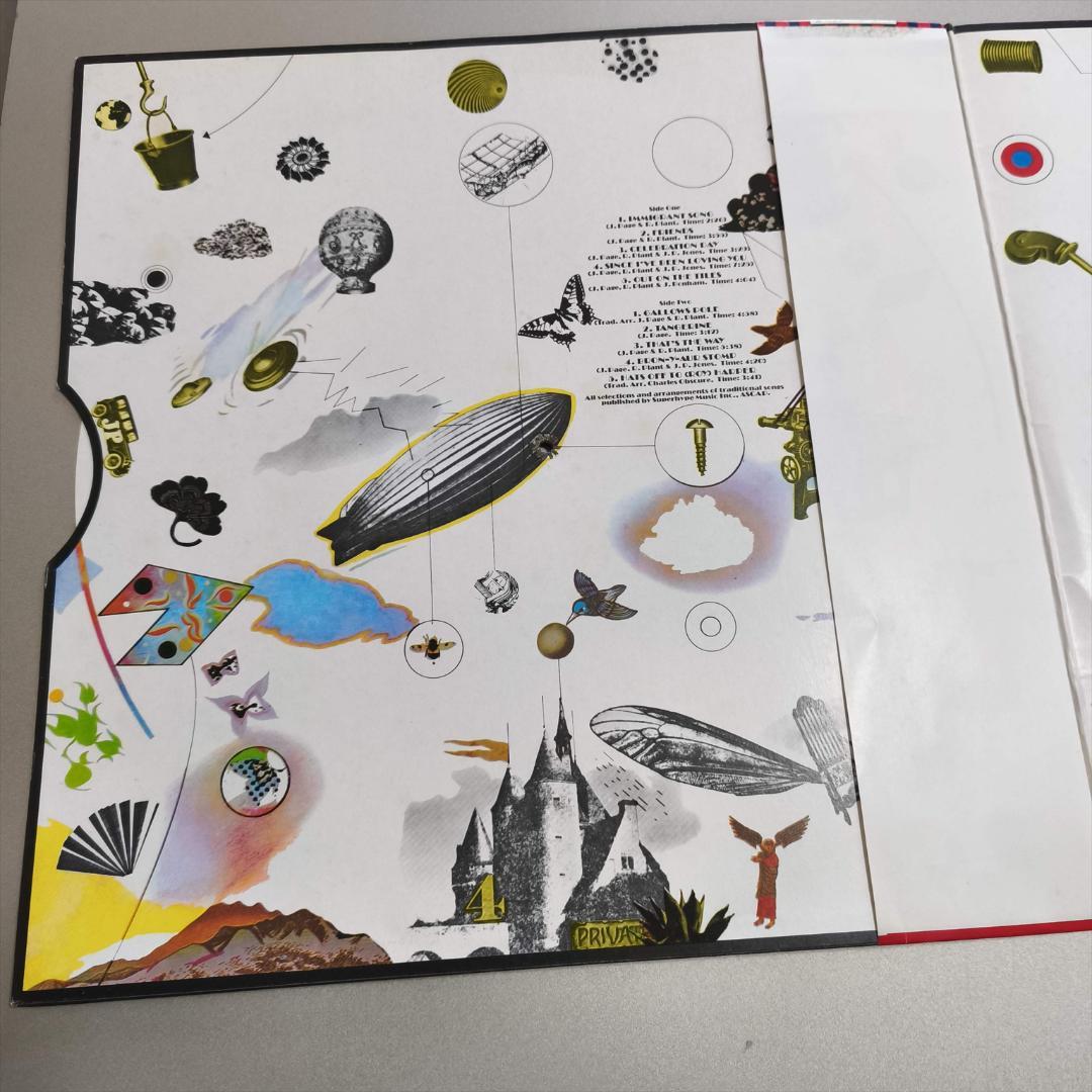 帯付 LP LED ZEPPELIN Ⅲ レッド・ツェッペリン P-6518A