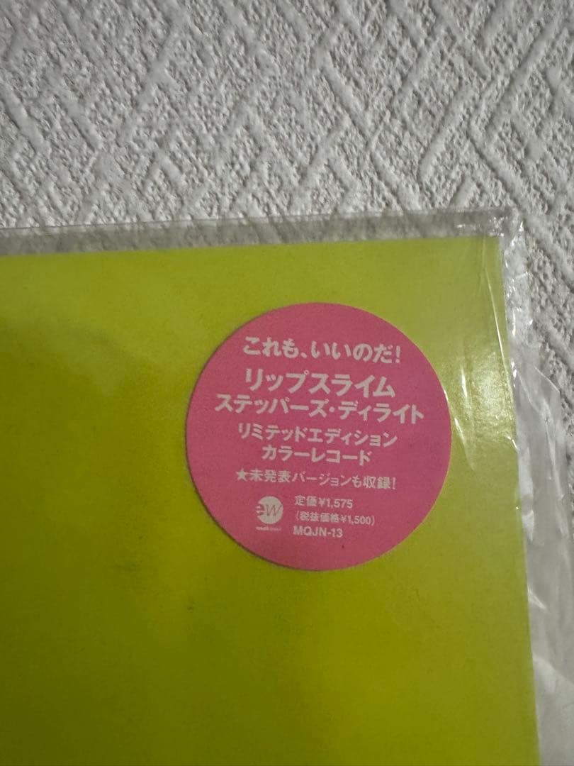 RIP SLYME STEPPER'S DELIGHT レコード リップスライム