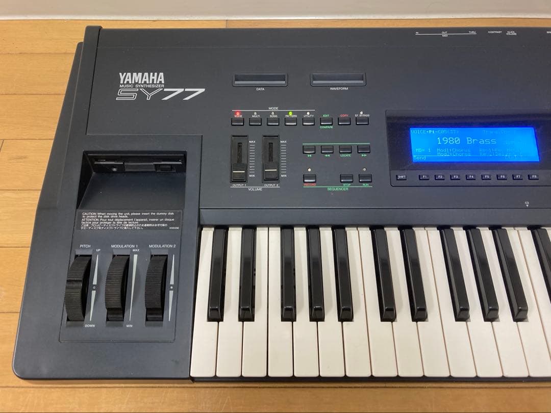 YAMAHA SY77 シンセサイザー 61鍵盤 ヤマハ