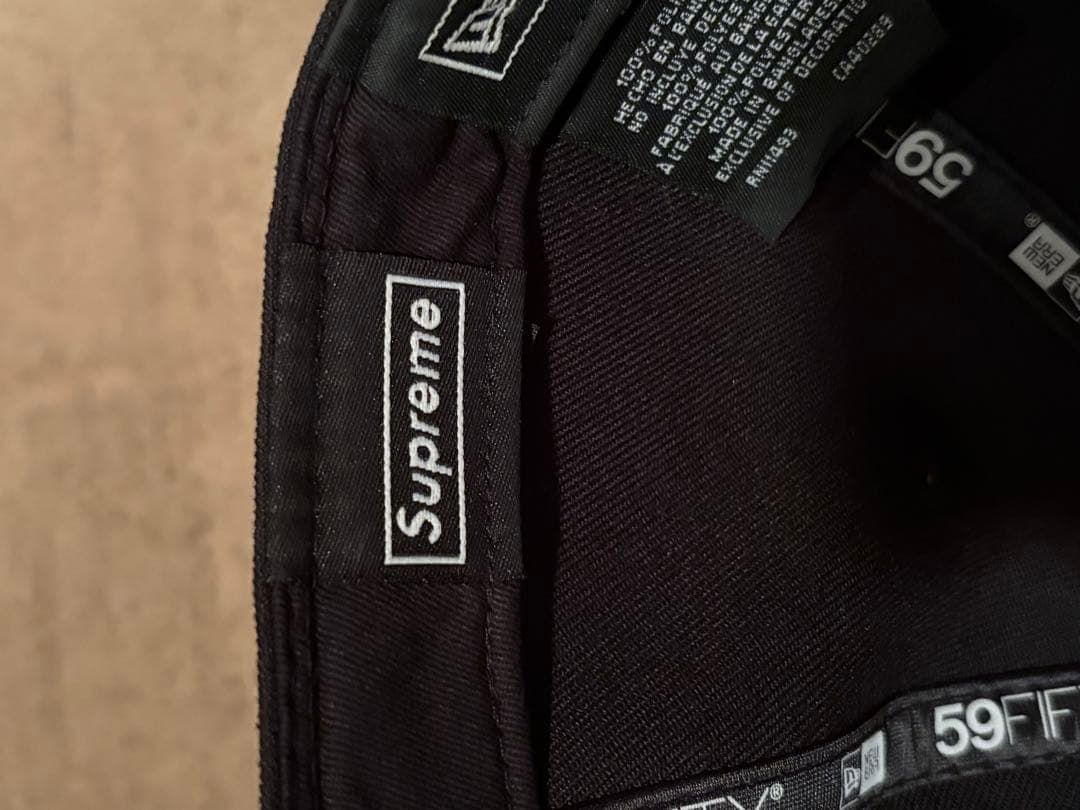 supreme 骨 キャップ