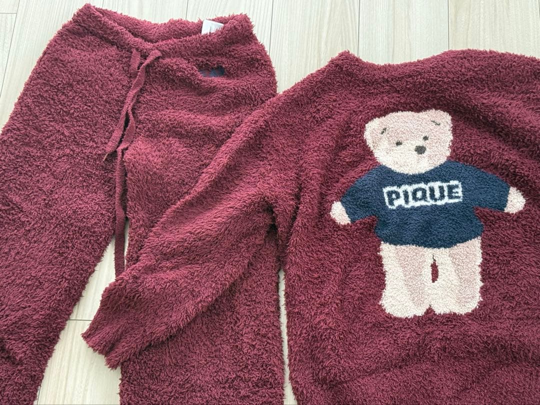 ジェラピケ ジェラートベア プルオーバー＆ロングパンツ Xmas限定
